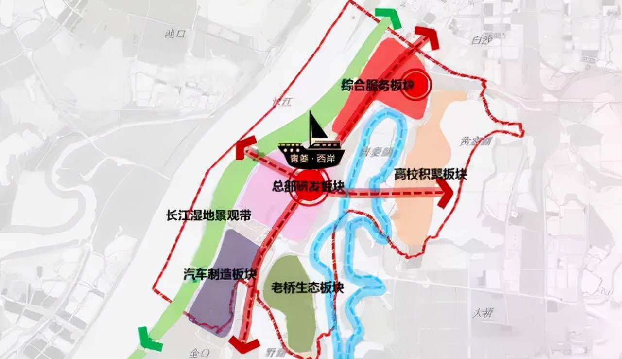 先来看主城区洪山青菱板块,这个板块属于正在开发的新区,整体规划方面