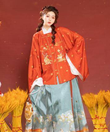 刺绣 《只此青绿》汉服绝美圈粉！来京东服饰get春晚国风同款