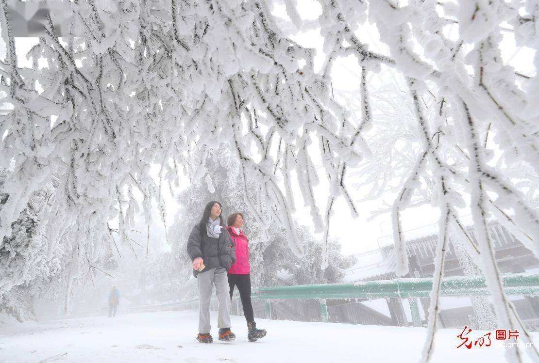 衡阳市|冰雪南岳引游客