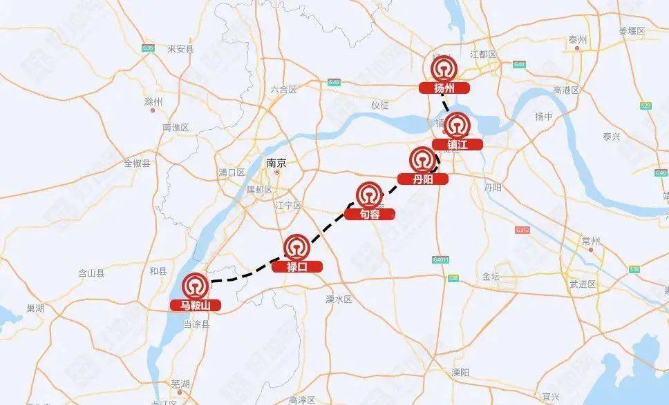 因國鐵集團統籌考慮2022年兩省一市同時開工,2022年1月4日北沿江高鐵