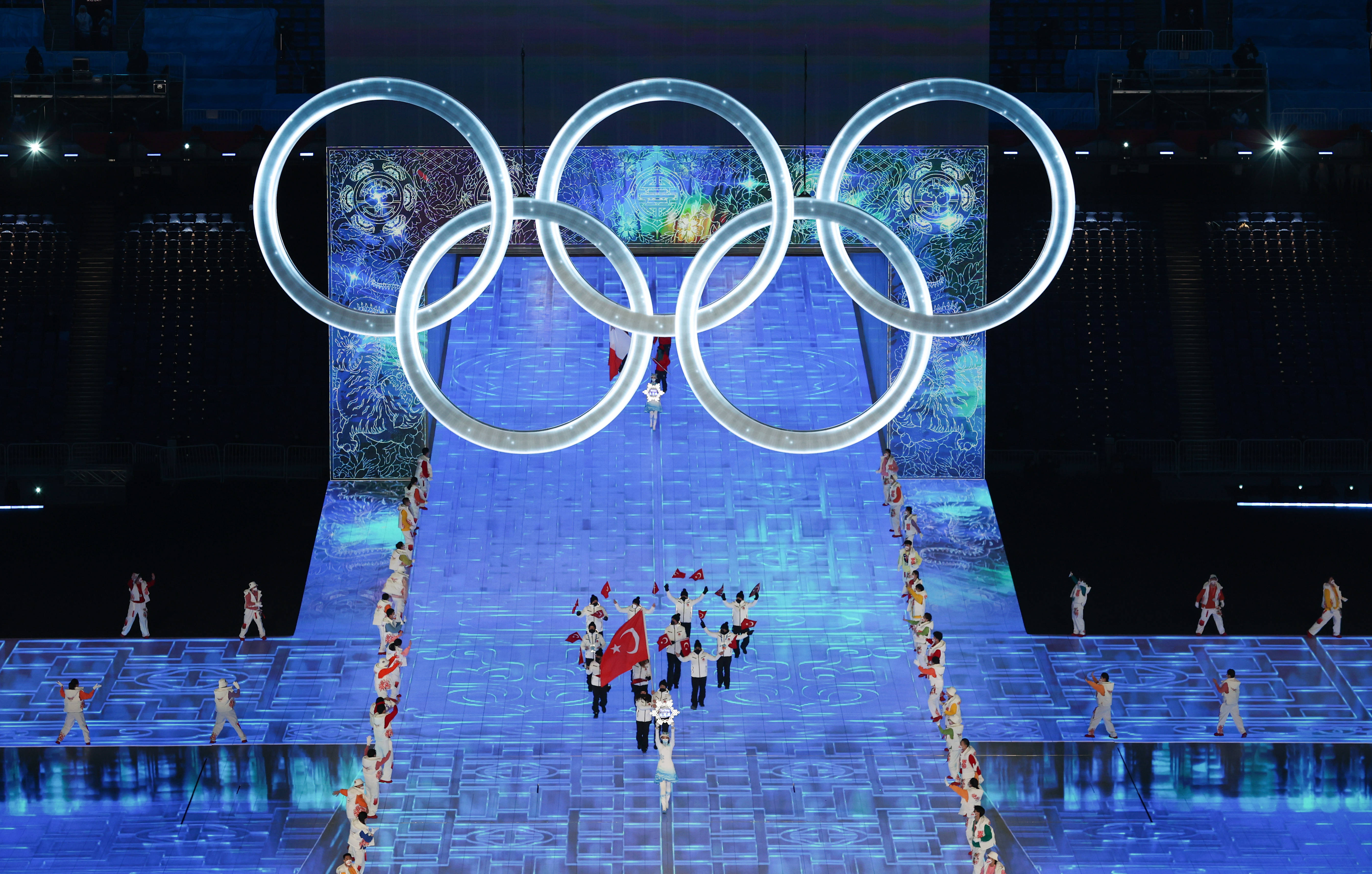 冬奥会开幕式照片高清图片