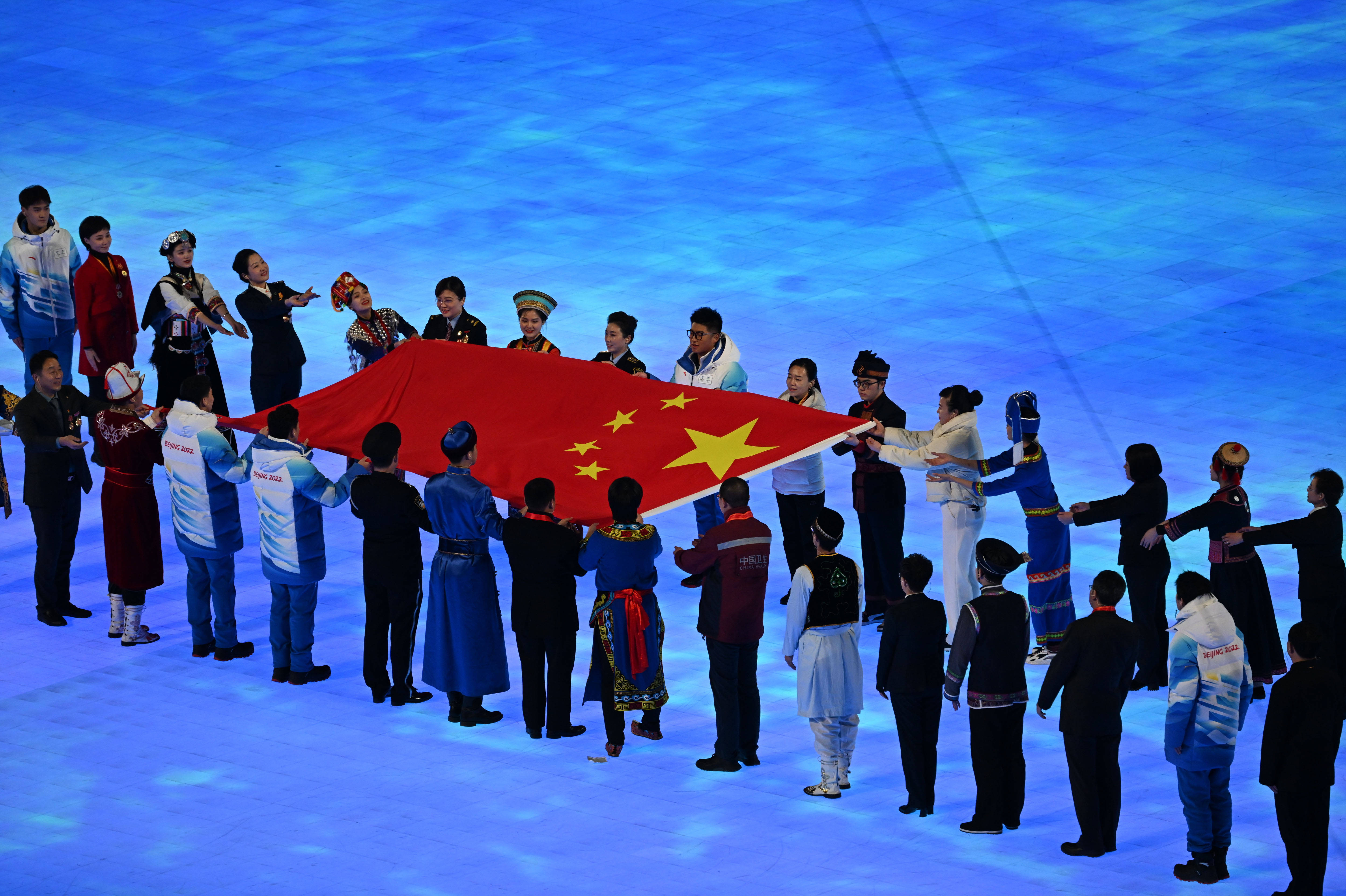 北京冬奥会开幕照片图片