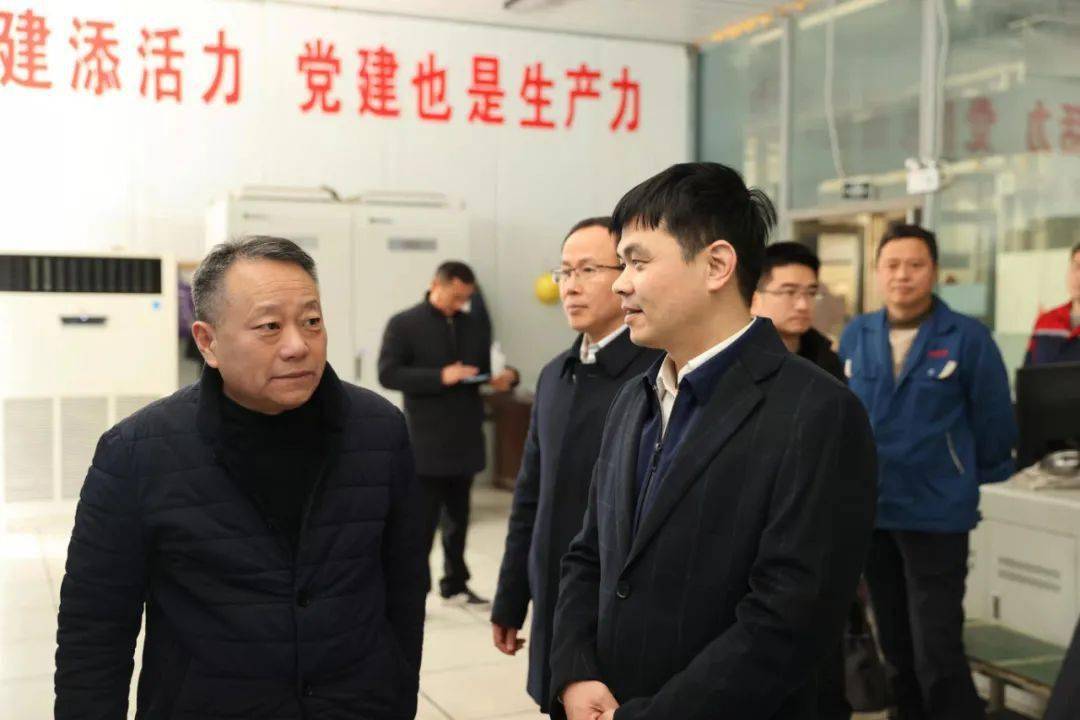 朱新华调研慰问春节期间连续生产企业和员工_萧县_发展_服务化