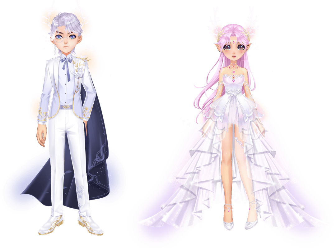 新版本美衣爆料丨稀世美衣携三款悬浮套装重磅登场!_男生_橘子_少女