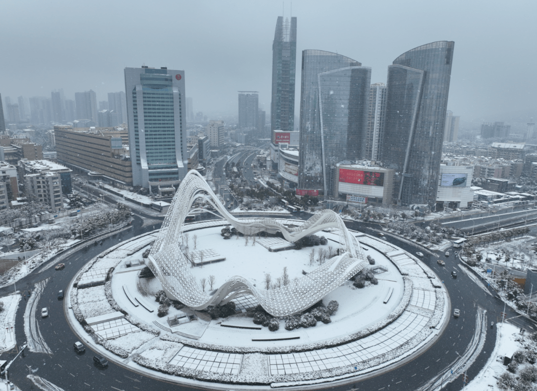 武汉雪景图片