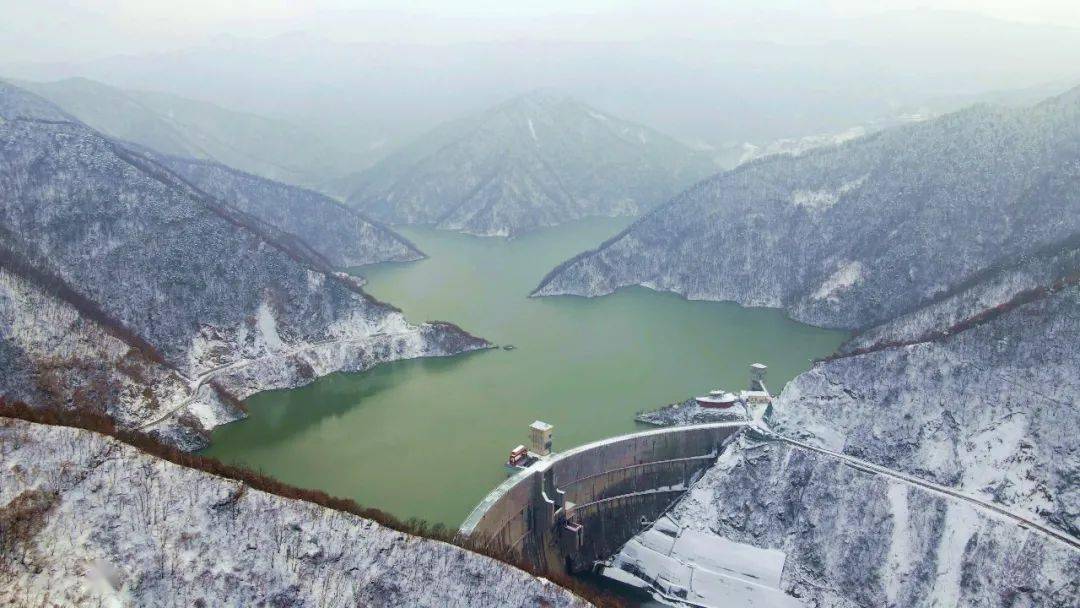 航拍美域蓝田(十七)清流潺潺济古城——李家河水库