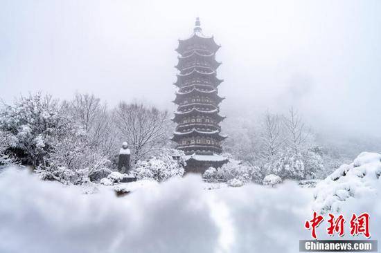 牛首山|南京山中雪如花若画