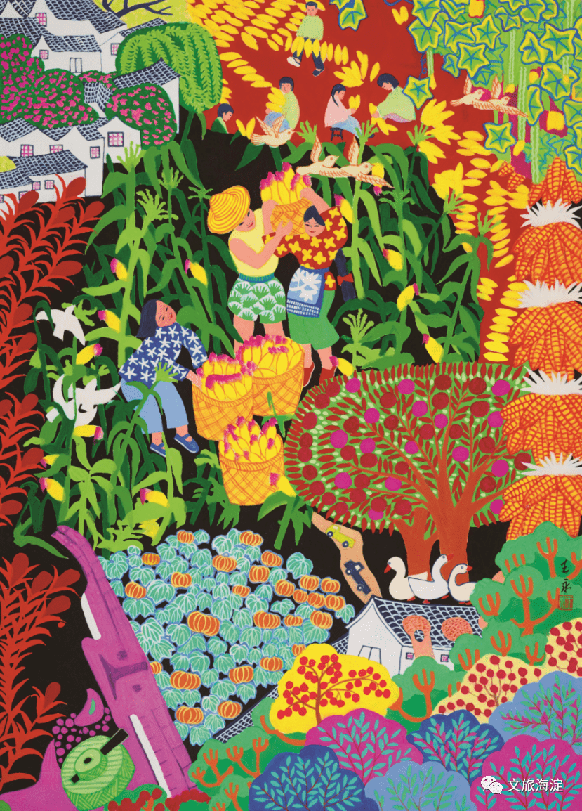 云上展丨赏年画过大年新年画作品联展盛世丰年1