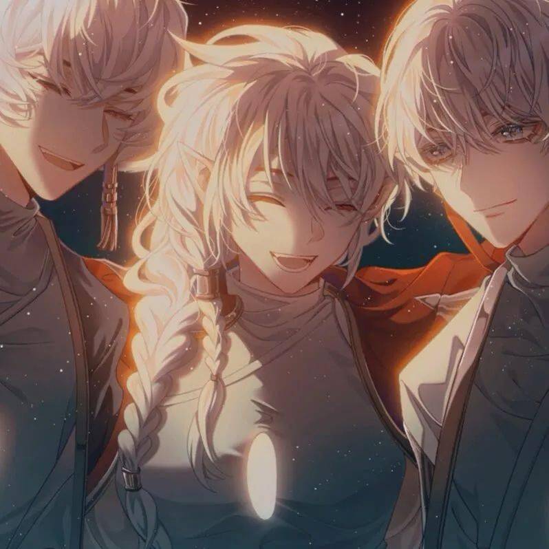 动漫情头丨绝美三人情头等你来换