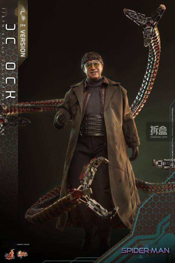 英雄|HOTTOYS 蜘蛛侠英雄无归 章鱼博士 1/6可动人偶