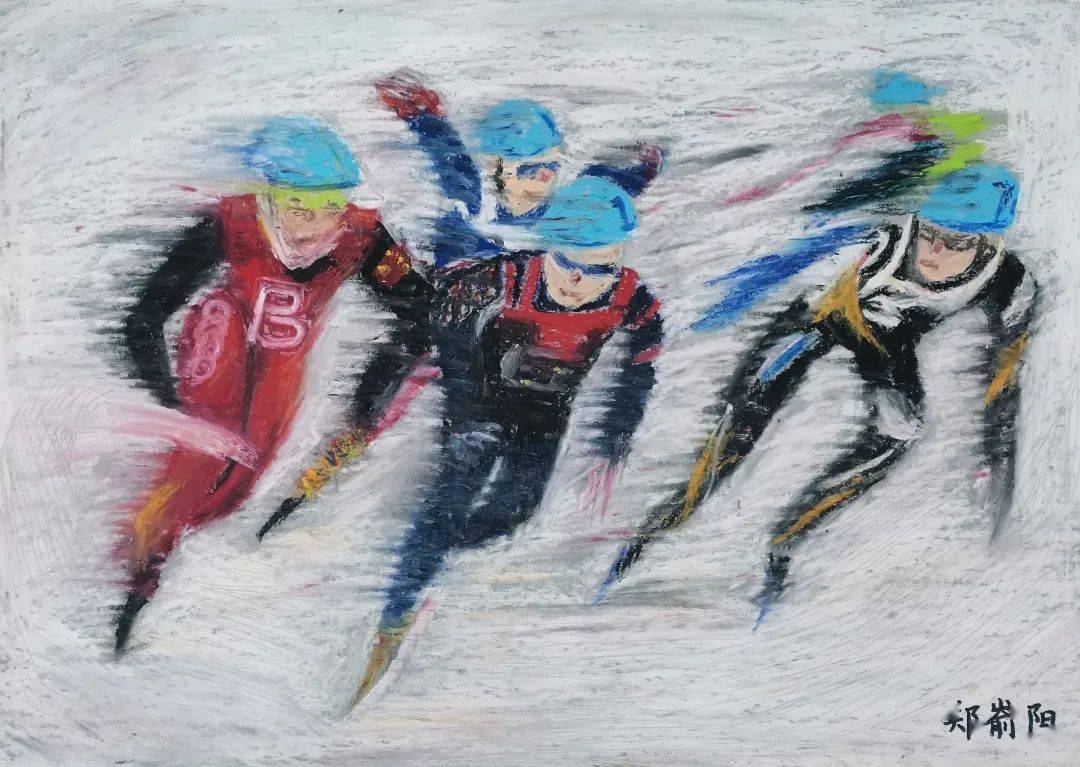 26幅作品入选"冬奥童画国礼"_杨建伟_素材_卢昱