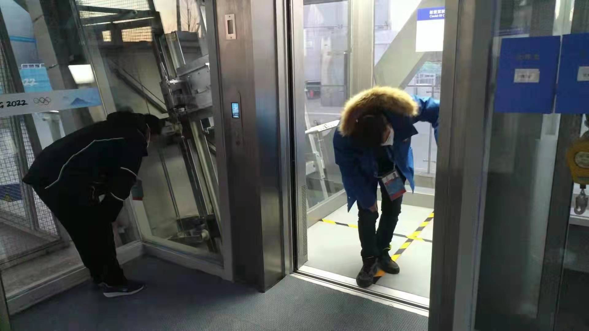 滑雪|斜行电梯国内首屈一指，滑雪大跳台电梯每日视频“云”巡检
