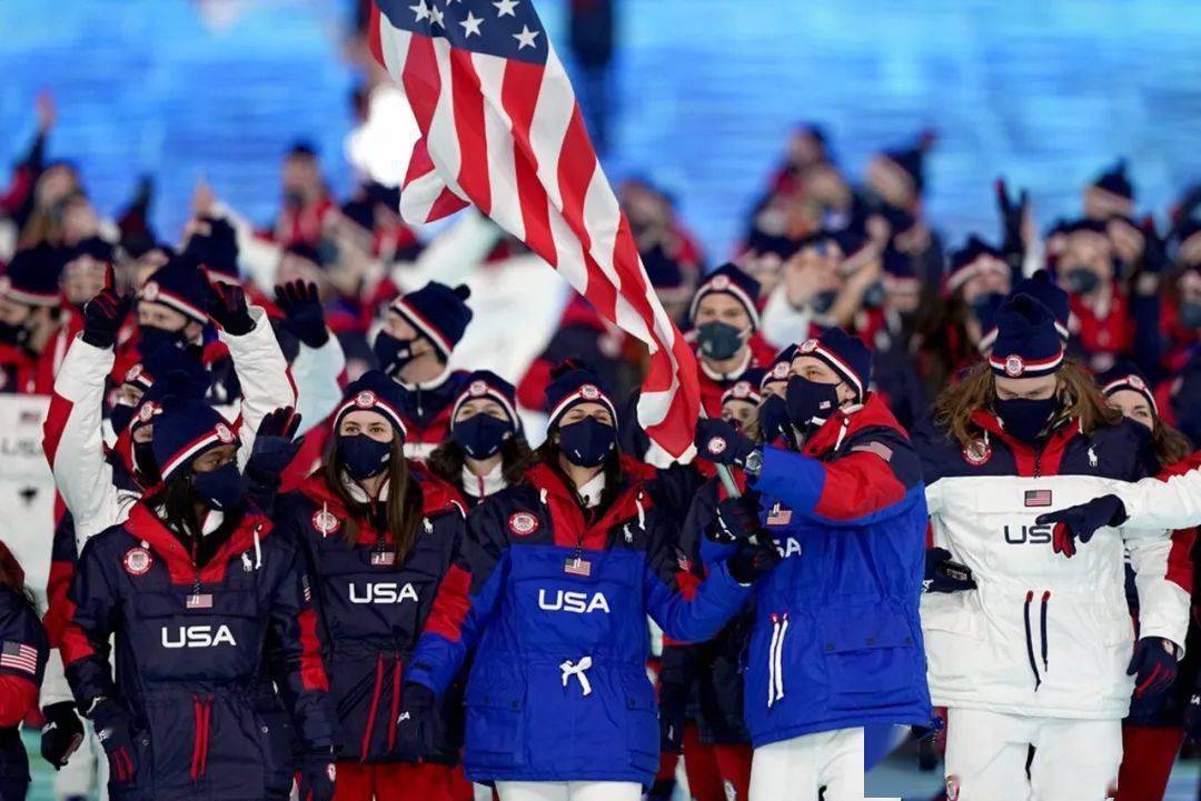 冬奥会美国队队服图片