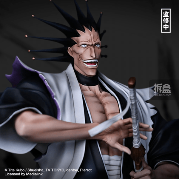 出货|IKS铁风筝 死神 BLEACH 更木剑八 1/4雕像