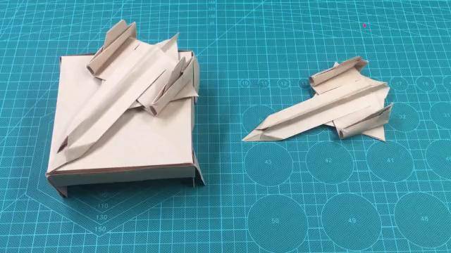 黑鸟sr71折纸侦察机再学不会就真的失传了