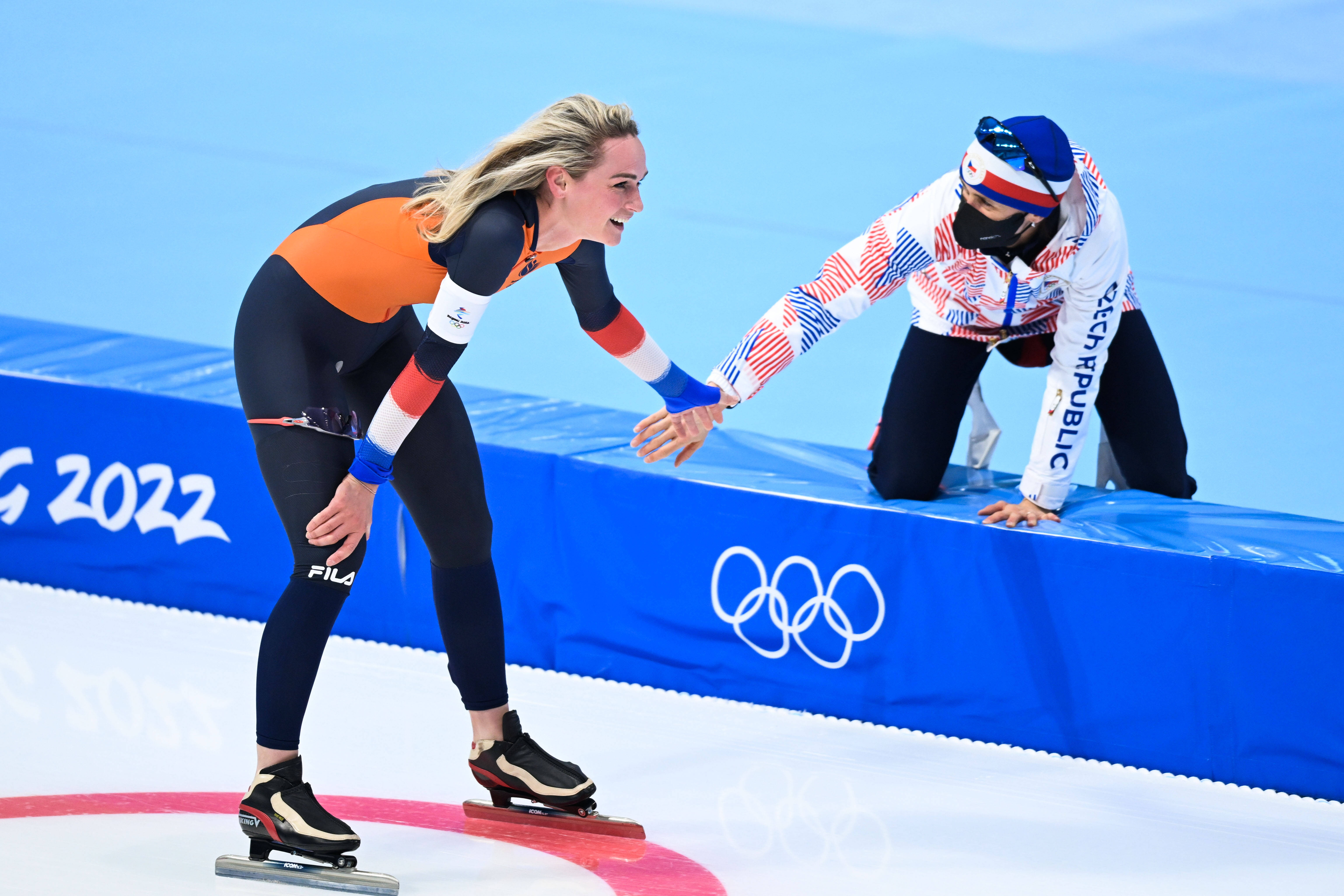 荷兰速滑女运动员图片
