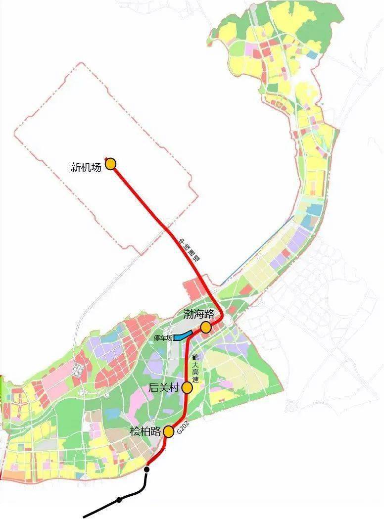 公示:地鐵1號線三期,13號線二期工程增加長度及車站數_規劃_大連市