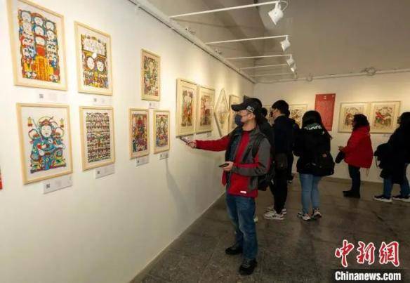 大陆|共品中国年文化内涵：河北武强年画正在台湾南投灯会展出