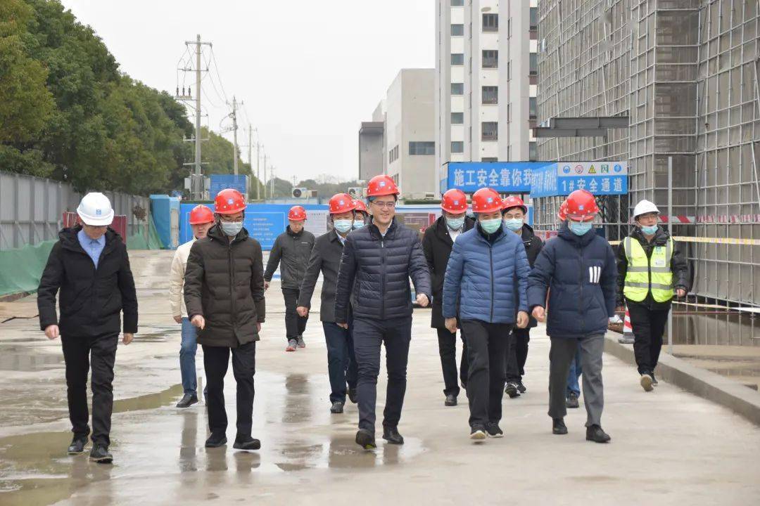 【合一快讯】昆山市副市长曹晔一行到阳澄湖康养院新建工程项目开展
