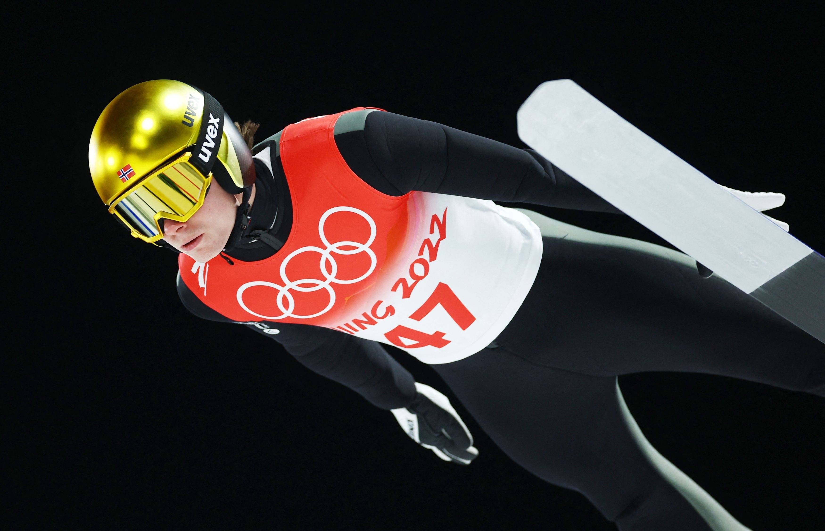 事宜|挪威选手获得跳台滑雪男子个人大跳台金牌