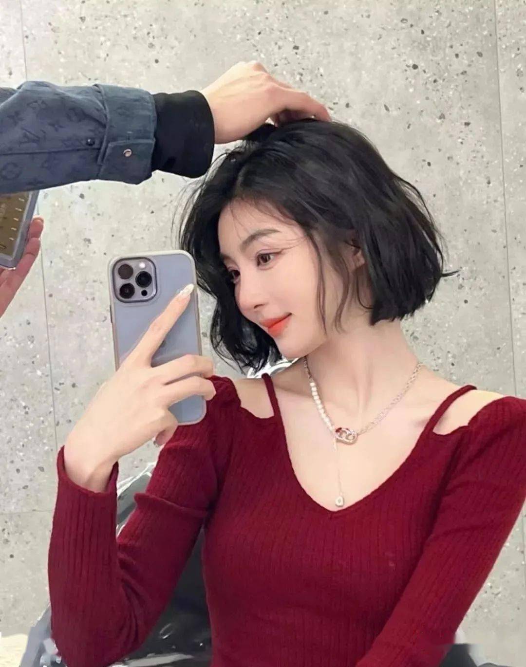 短发芭比烫呀温柔住了