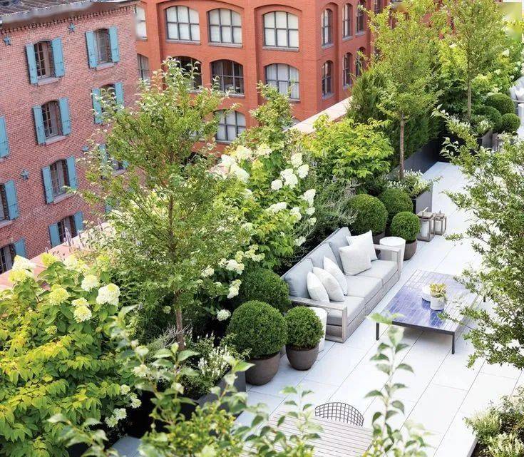 27个楼顶花园设计,让花园变成自己想要的样子!_进行_都说_顶楼