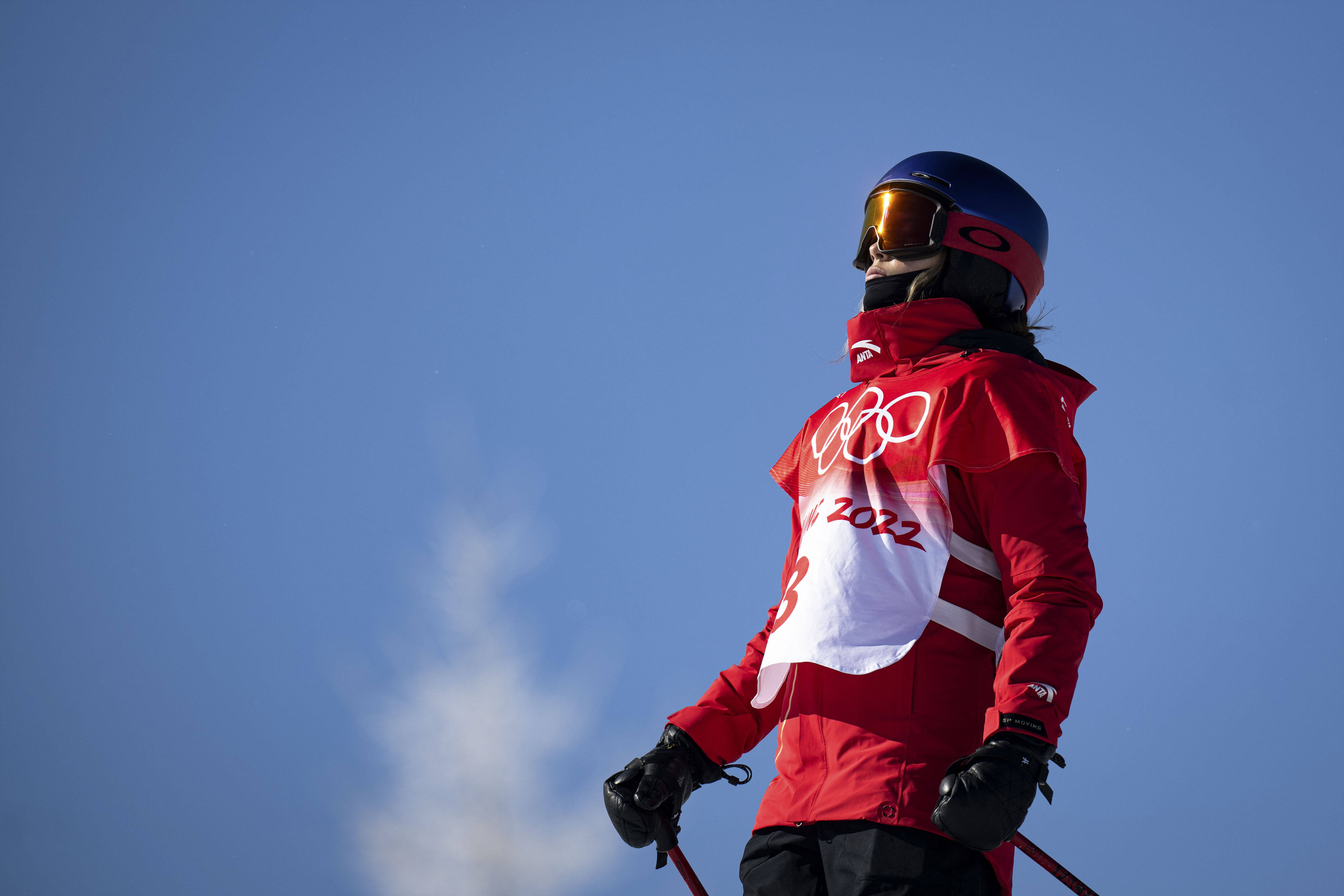 自由式滑雪——女子坡面障碍技巧资格赛赛况_谷爱凌晋级坡面障碍决赛
