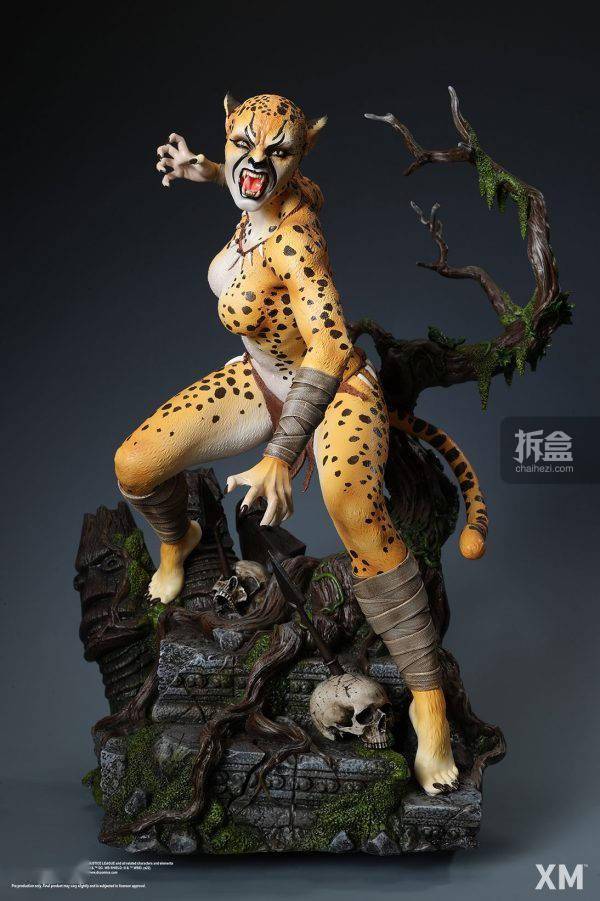 总价XM STUDIOS DC豹女 CHEETAH 1/4 1/6雕像