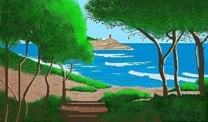风景|91岁奶奶的电脑画：果然，人生没有太晚的开始