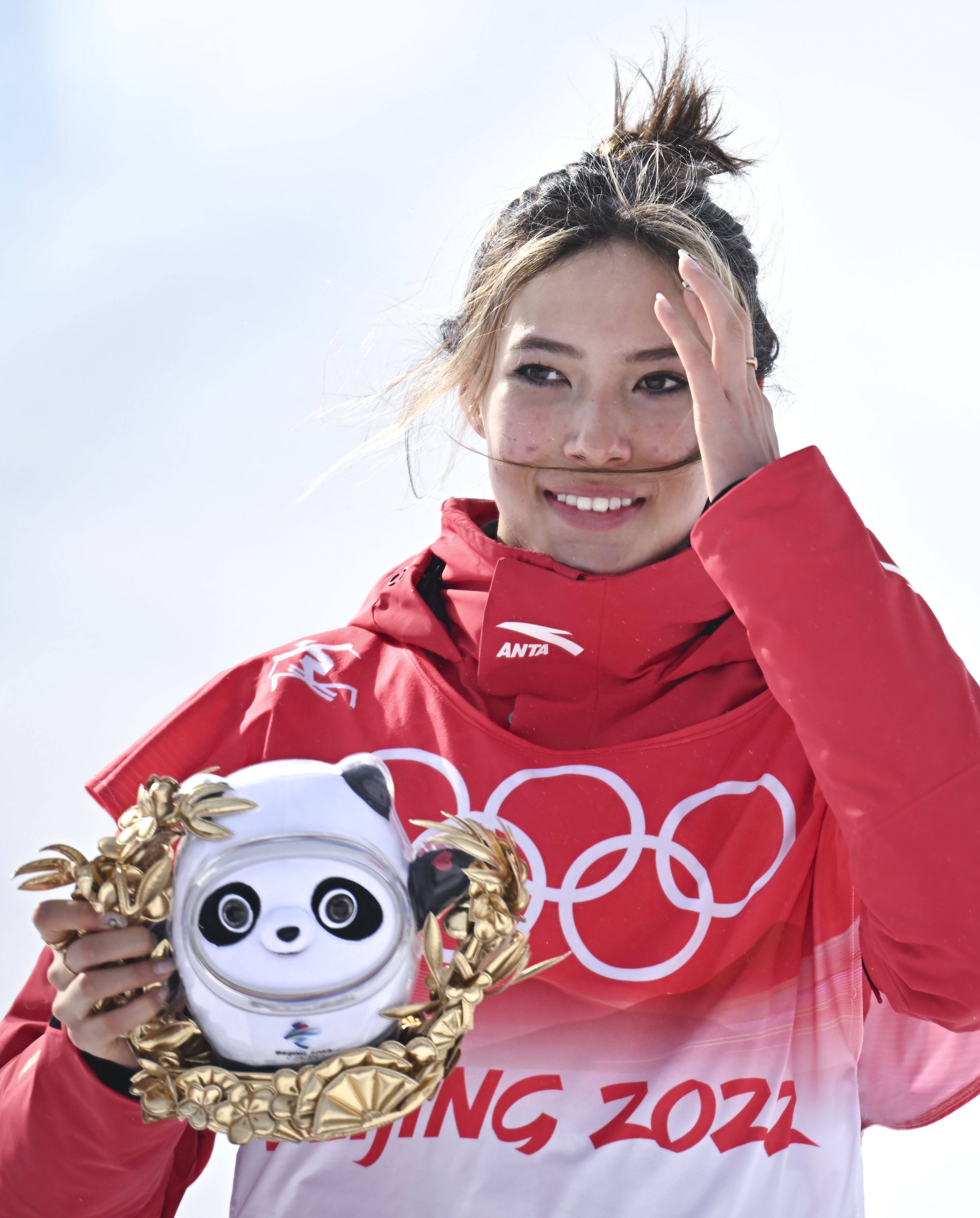 自由式滑雪女子坡面障碍技巧决赛谷爱凌夺得银牌