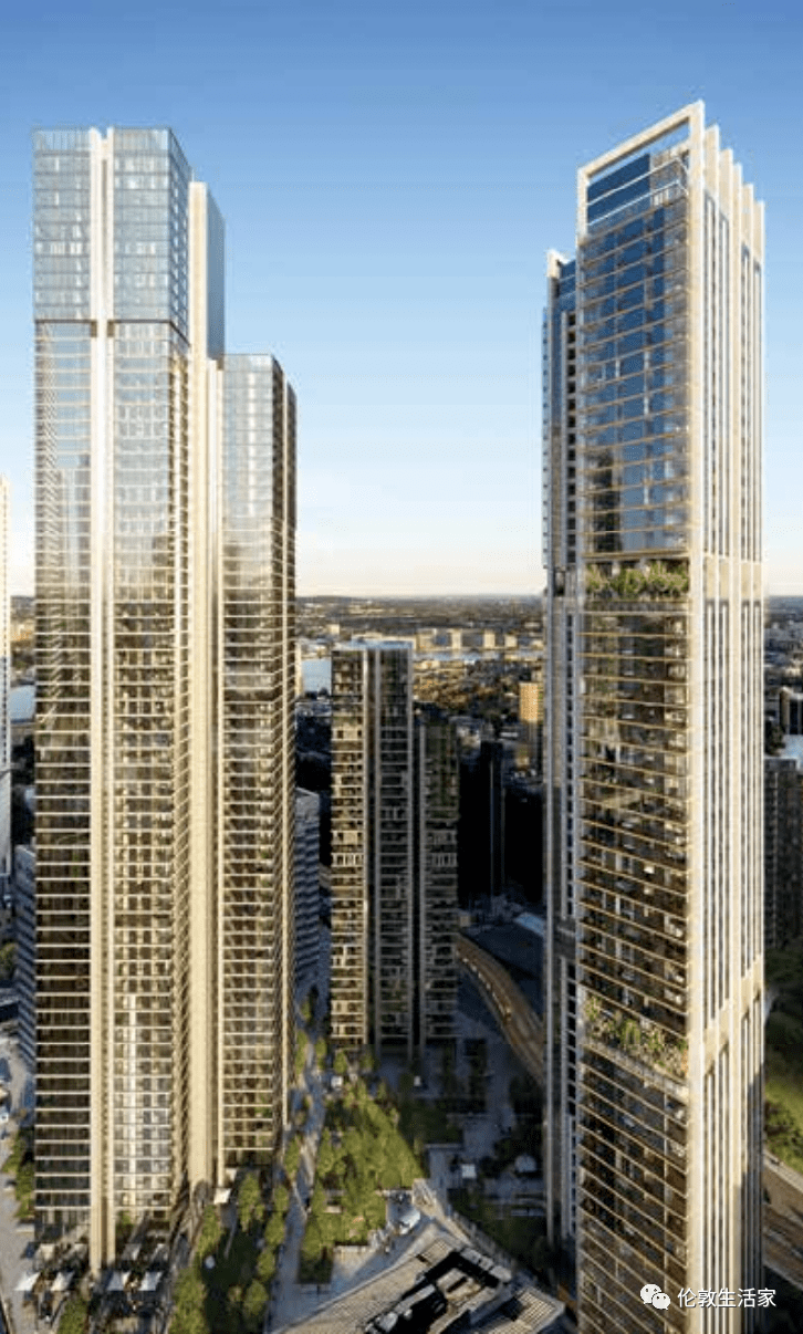 金丝雀码头楼王198米超高层豪宅62万首付坐拥世界级金融城