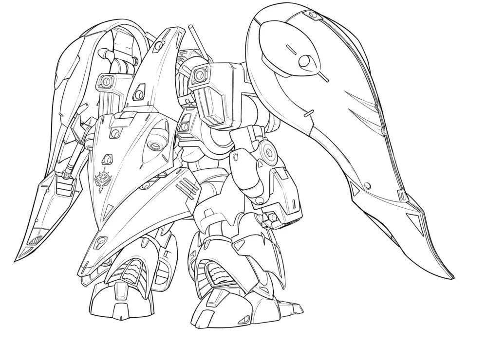 公众新品：MOBILE SUIT ENSEMBLE 巴巴托斯/EX 葵曼沙 设定稿公开