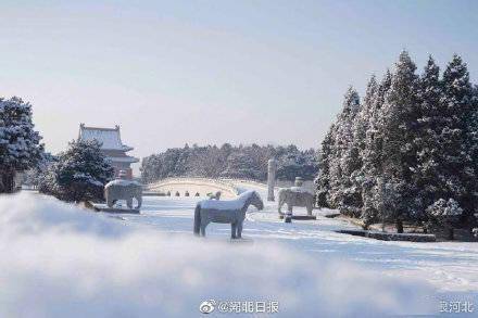 河北|雪后清东陵景区美如画卷