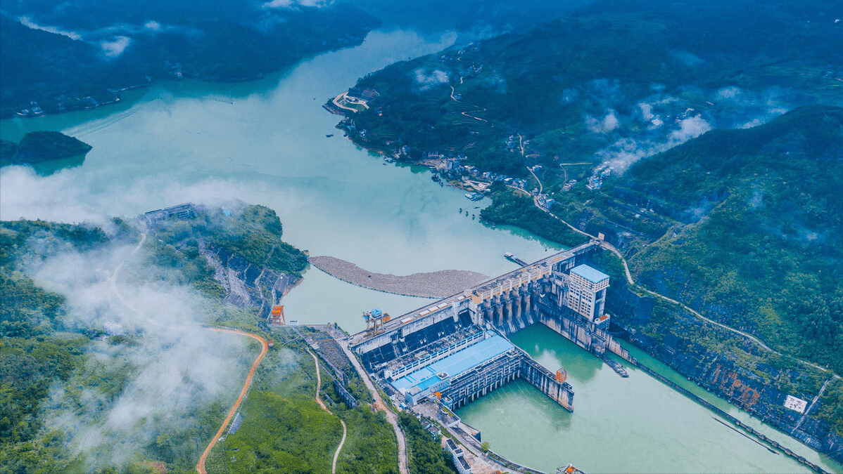 珠江主要水电站图片