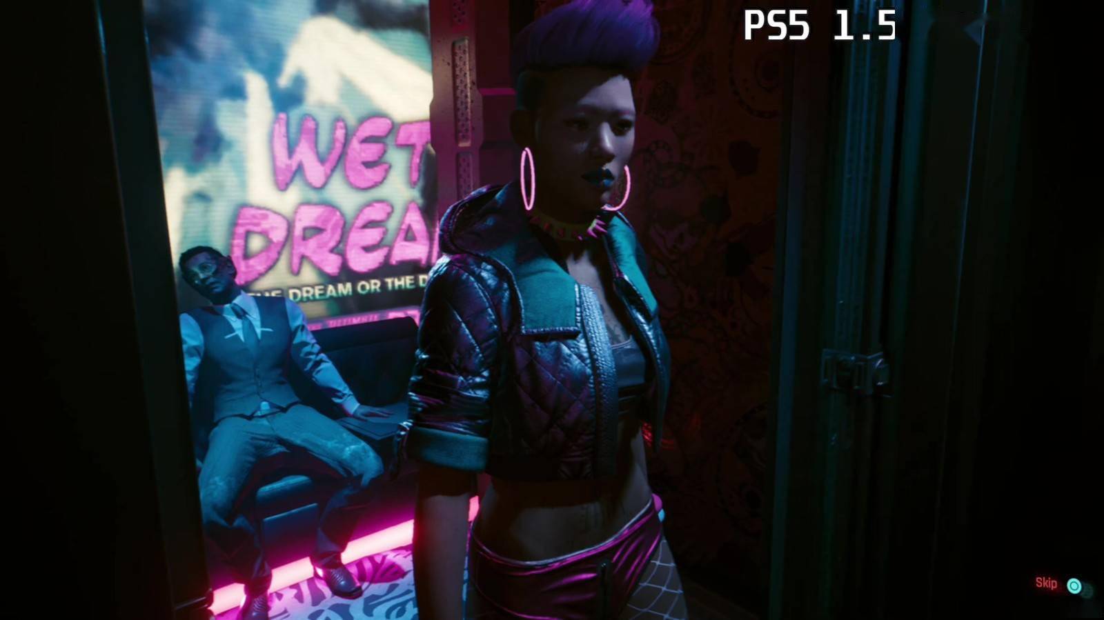 赛博朋克2077ps5画面对比13vs15