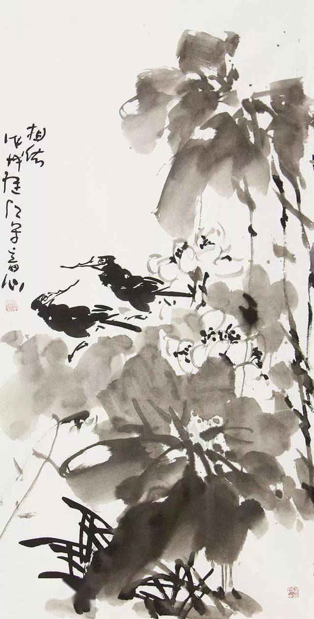 洗出徐熙落墨花 ——品味刘继红大写意花鸟画_书画_国画_作品