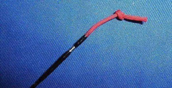 图示竿稍红线与主线的五种绑法收藏留着后用