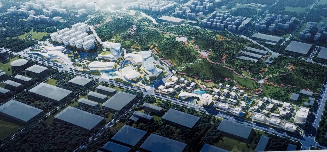 基地正在建项目滚滚来川渝高竹新区科技创新基地冲刺圈中科技创新示范