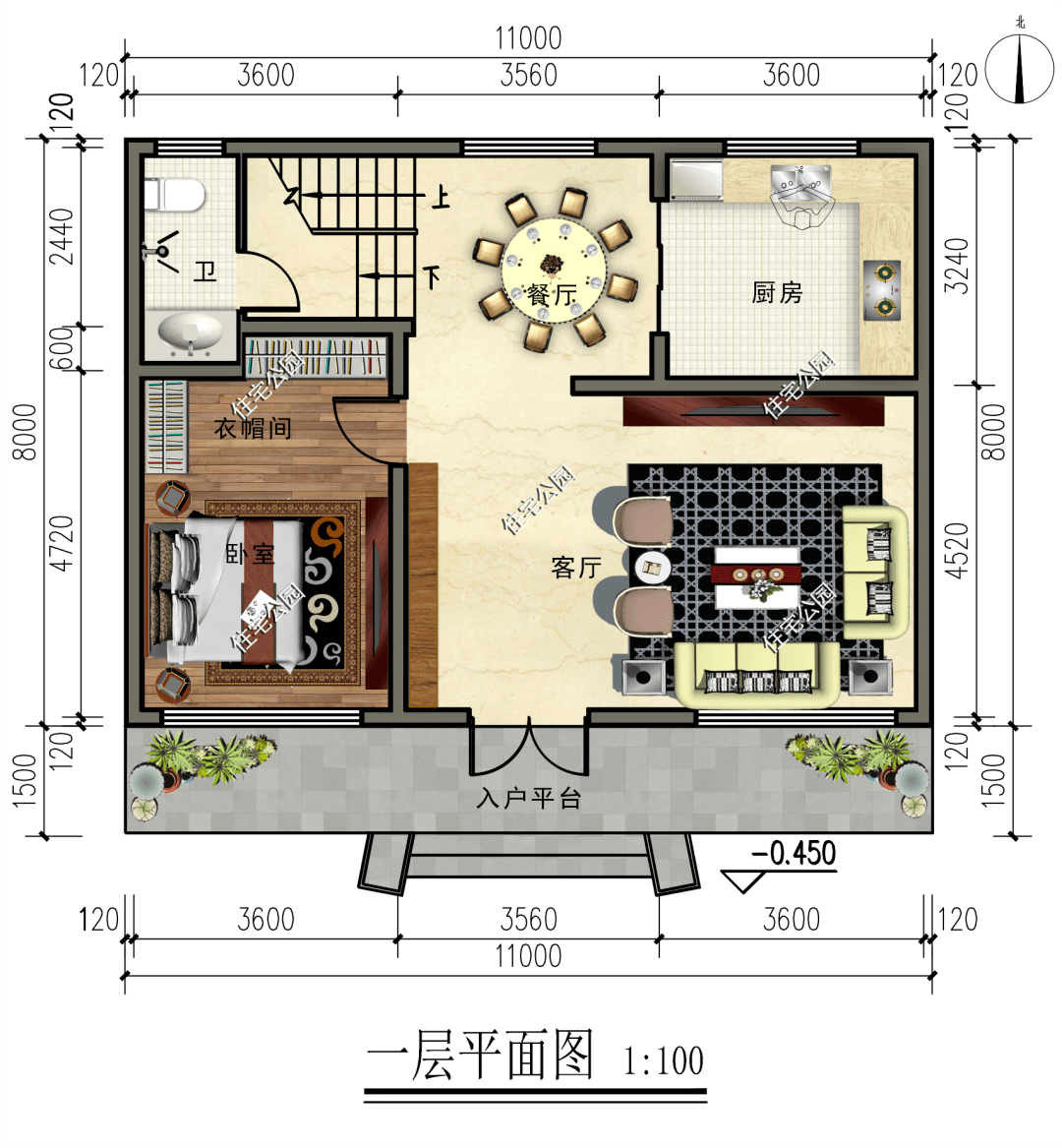 精选图库丨10套带坡屋顶的二层别墅图纸送给2022年要建房的你