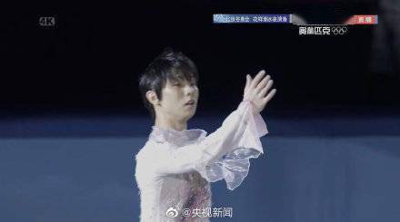 羽生结羽生结弦唯美演绎春来了