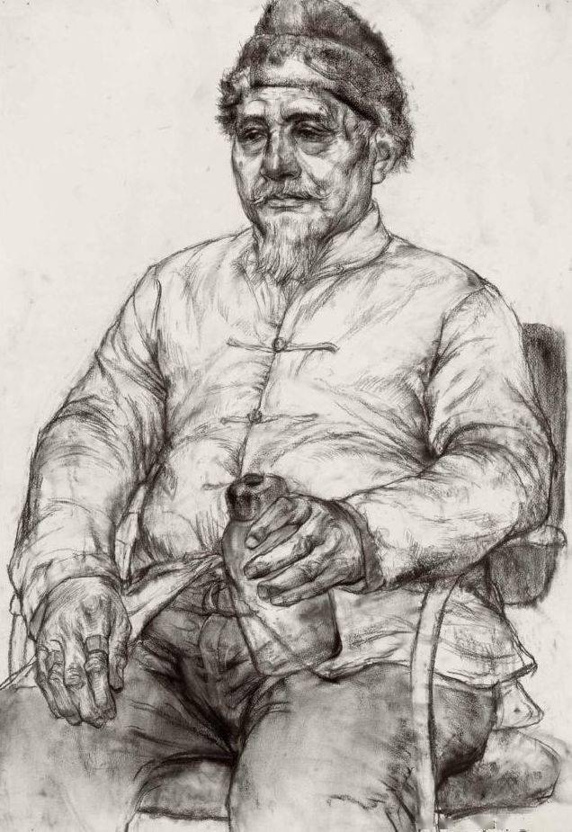 太强了中央美院半身素描作品精选