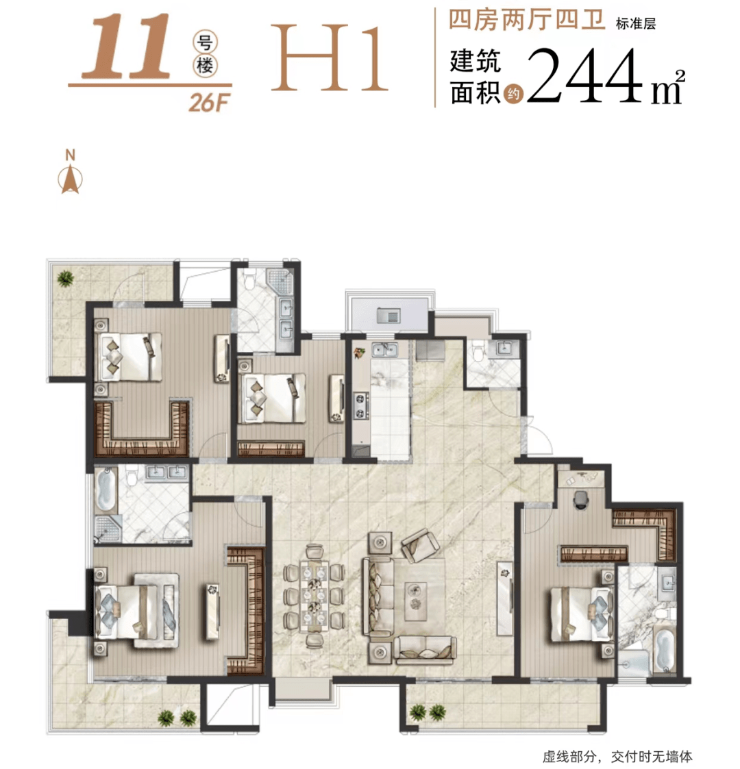 硬核京華城a3地塊規劃出爐藝樹灣14款戶型曝光