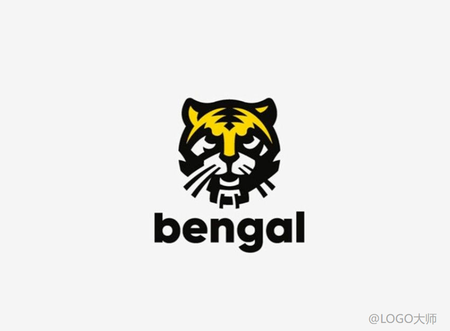 虎元素logo设计欣赏