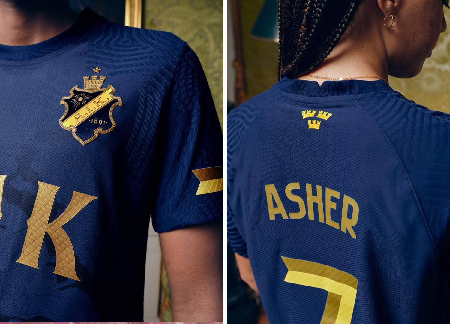 索尔纳aik发布royaledition特别版球衣