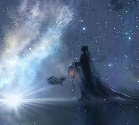 都有点让人怀疑他们了,摩羯座专属古风情侣头像,夜晚的星空好美啊