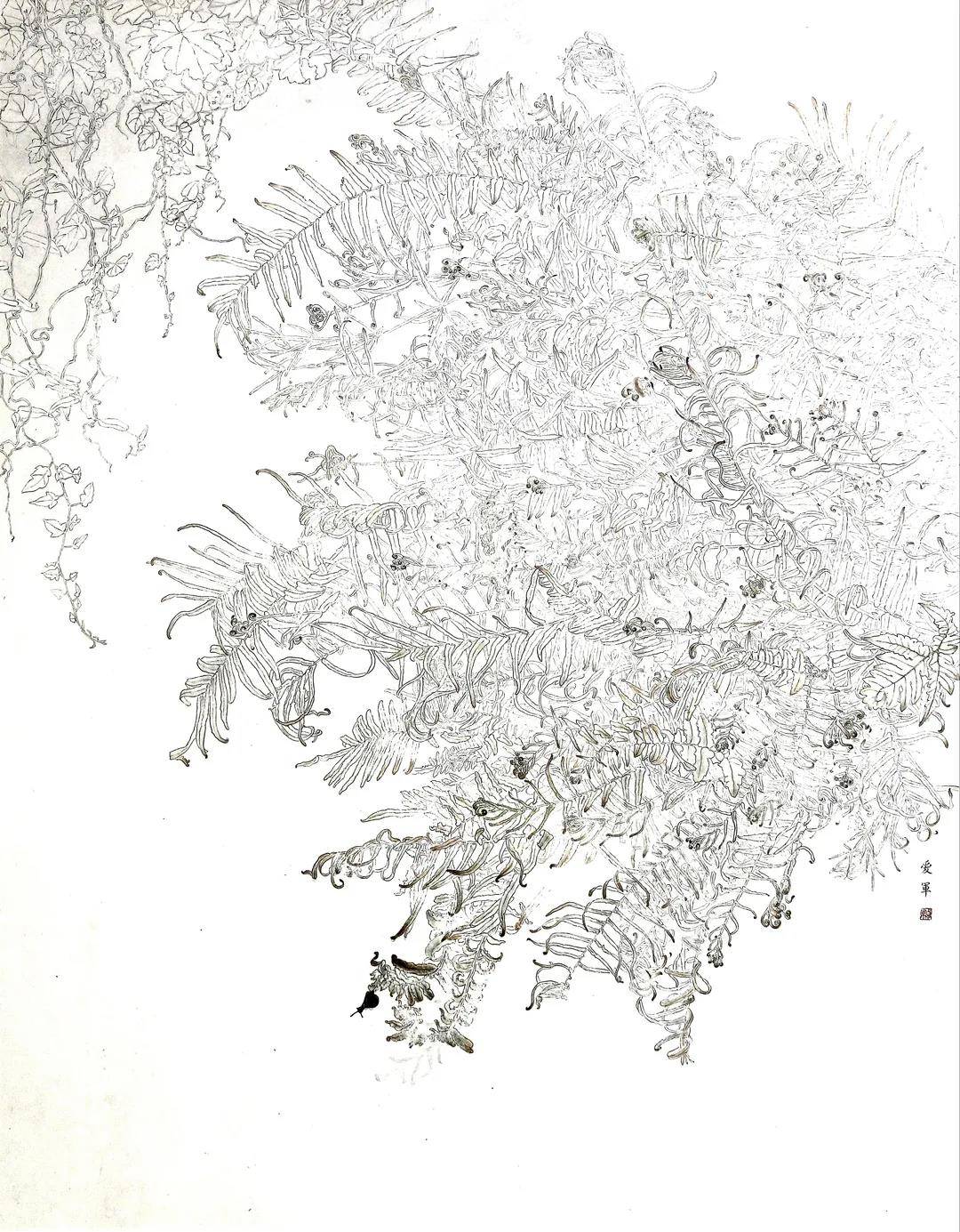 工笔画|画说永州“野趣”盎然丨永州中青年工笔画家线上特展·成爱军