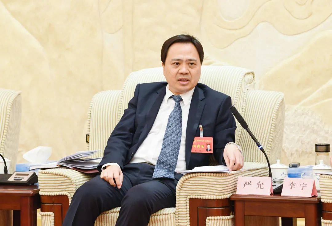 争做排头兵先行军示范者严允参加高安代表团审议