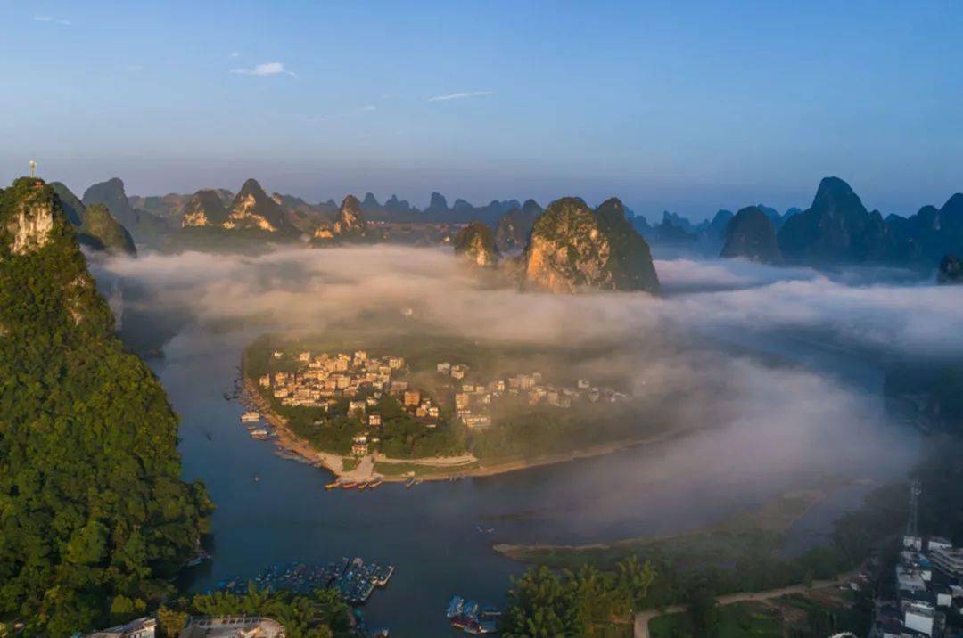 赏水墨画卷,烟雨漓江邀您来赏!_桂林_售票_精华游