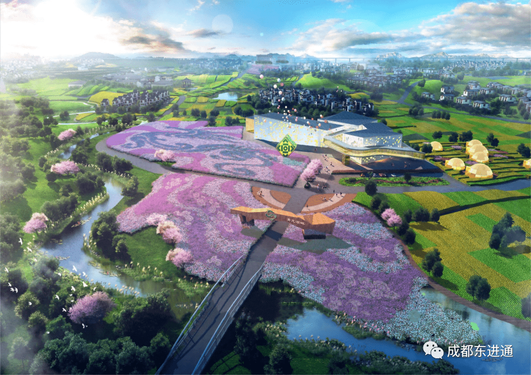 锦绣天府十陵大梁东安顶佛平安同安阳光村新型社区