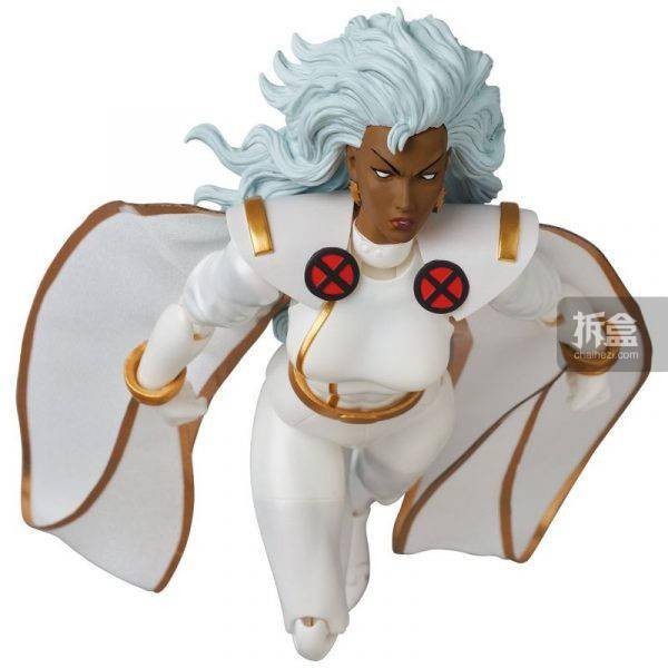 产品|MAFEX 漫画版 X战警 暴风女 STORM 6寸可动人偶手办